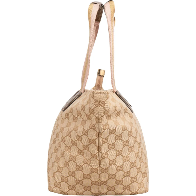 Gucci Monogram GG Canvas Small Tote Handbag