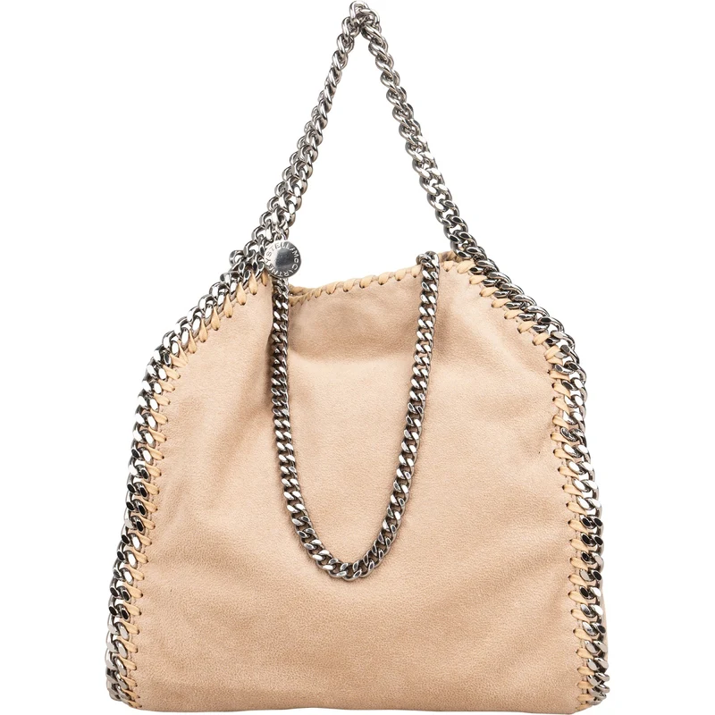 Stella McCartney Shaggy Falabella Fold Over Tote Handbag
