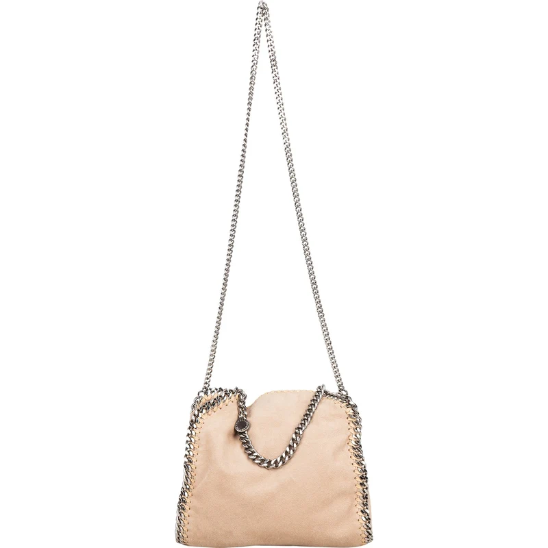 Stella McCartney Shaggy Falabella Fold Over Tote Handbag