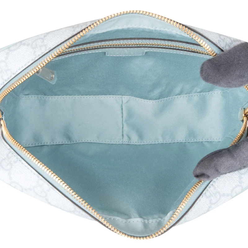 Gucci Supreme Monogram Ophidia GG Cosmetic Case Bag
