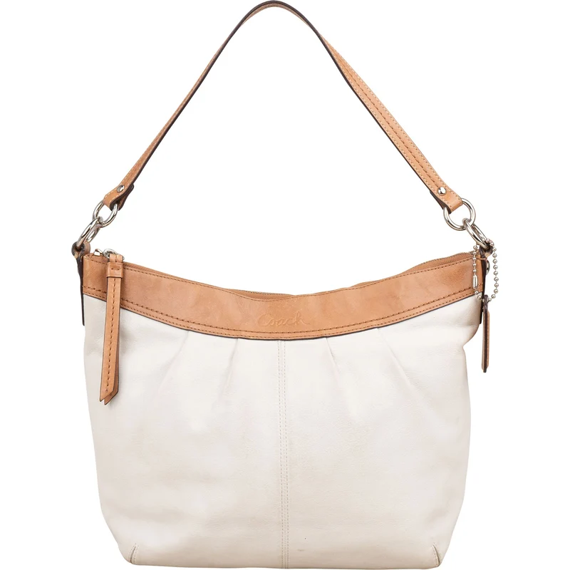 Coach Leather Zoe Hobo Shoulder Bag