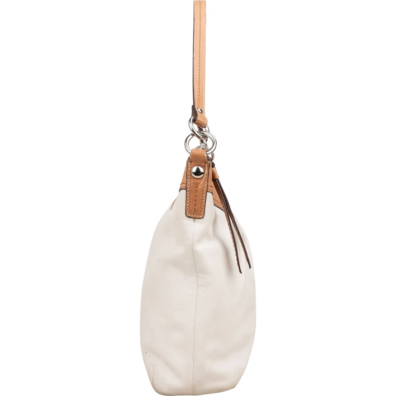 Coach Leather Zoe Hobo Shoulder Bag
