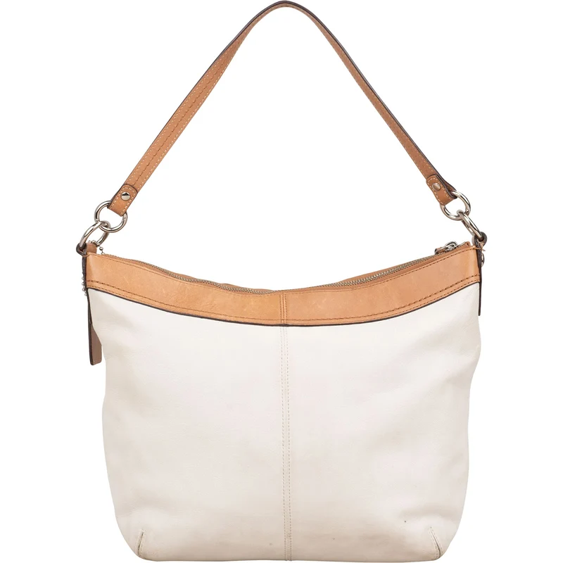 Coach Leather Zoe Hobo Shoulder Bag