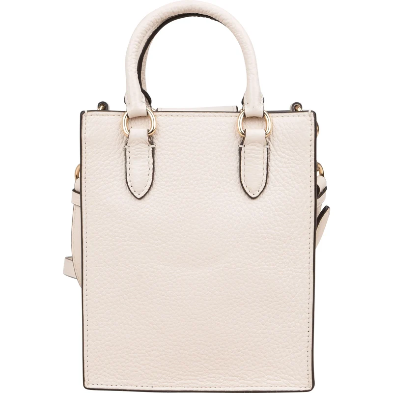 Coach Pebbled Dempsey Mini North South Tote Crossbody Handbag