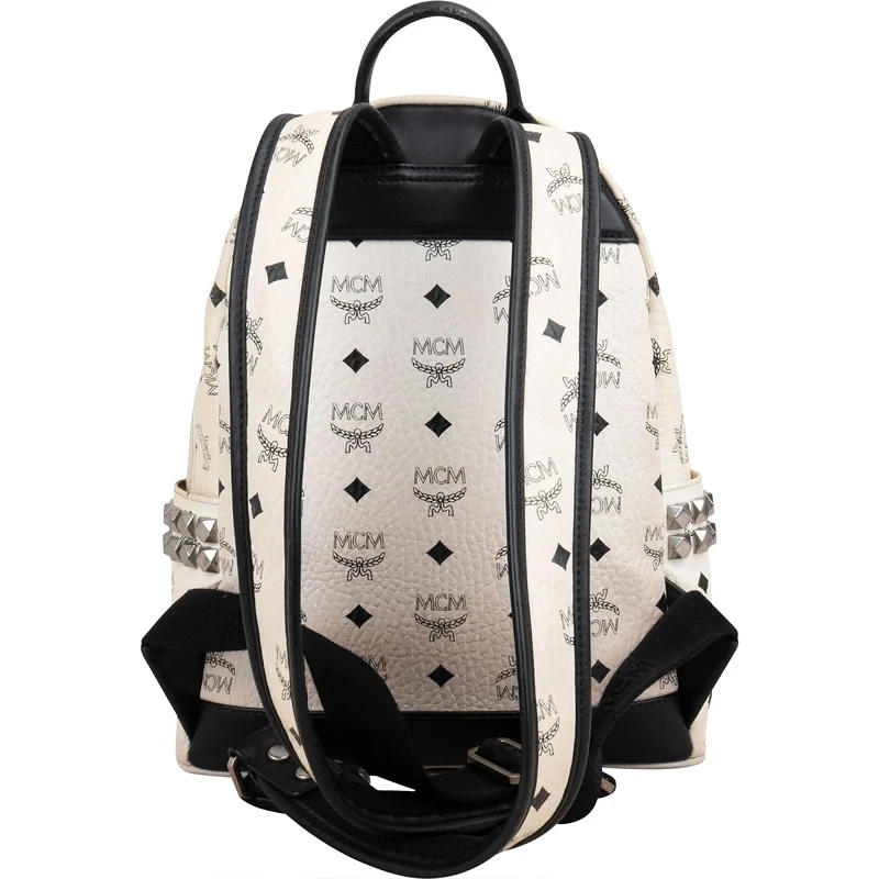 MCM Monogram Visetos Stark Side Studs Backpack