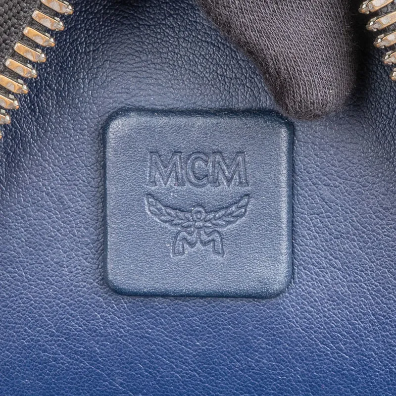 MCM Monogram Visetos Stark Side Studs Backpack