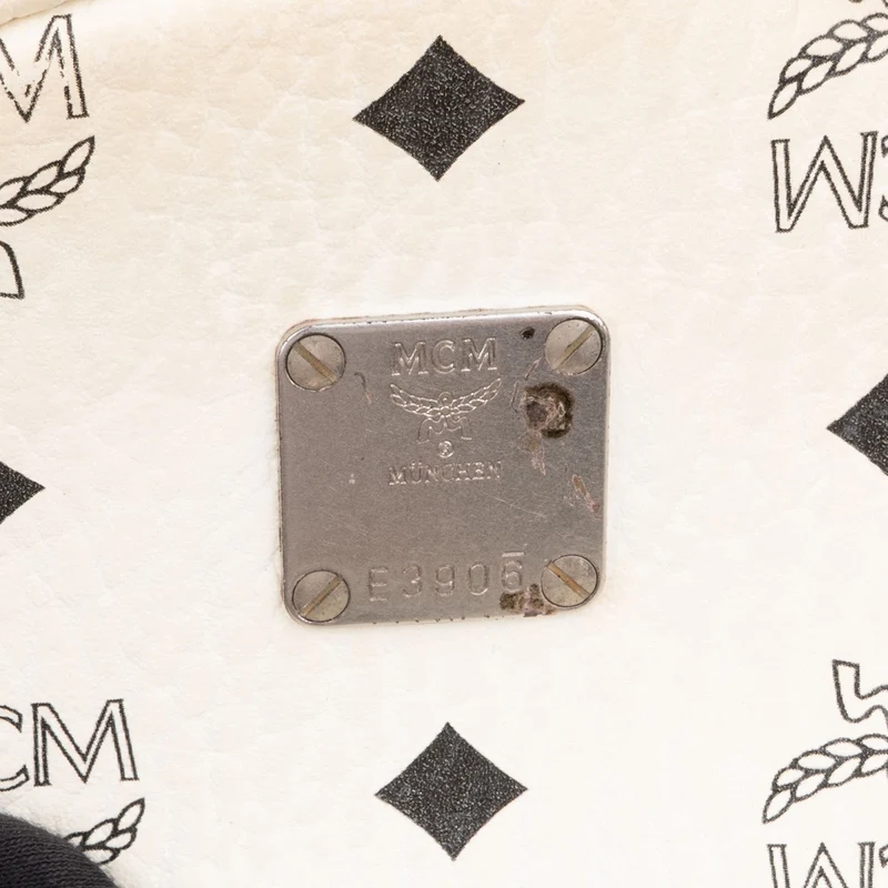 MCM Monogram Visetos Stark Side Studs Backpack
