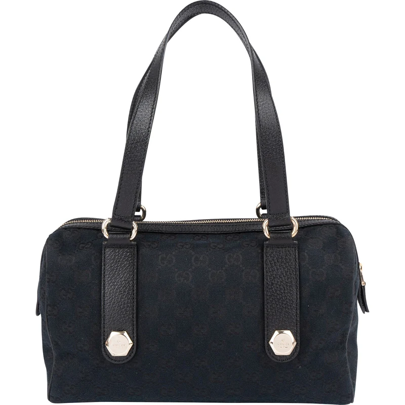 Gucci Monogram GG Canvas Boston 30 Shoulder Bag