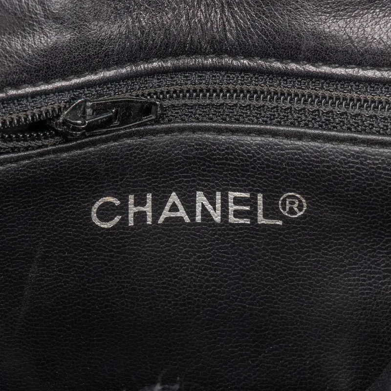 Chanel Quilted Lambskin Vintage CC Single Flap Crossbody Bag