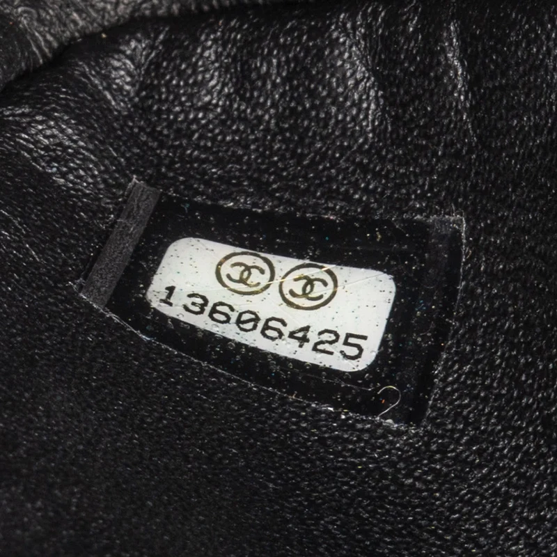 Chanel Quilted Caviar Leather Jumbo Single Flap Crossbody Bag
