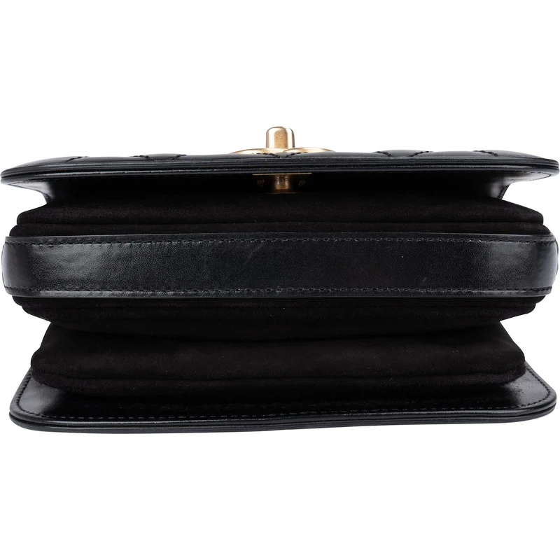 Chanel Quilted Lambskin CC Chain Flap Crossbody Bag