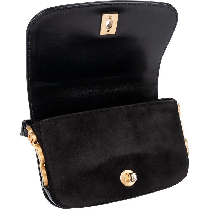 Chanel Quilted Lambskin CC Chain Flap Crossbody Bag