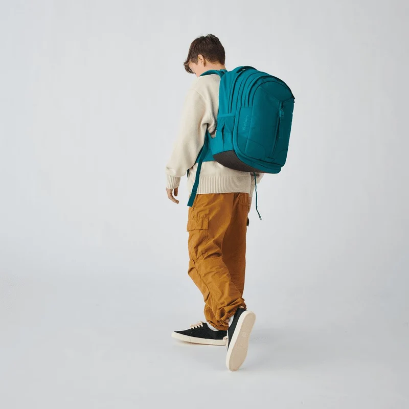 Schulrucksack Match Purple Laser Dunkelblau