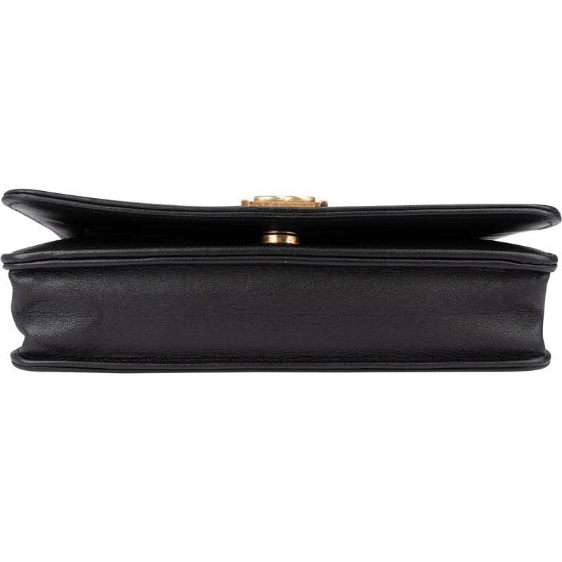 Chanel Quilted Lambskin Boy Wallet On Chain Crossbody Bag
