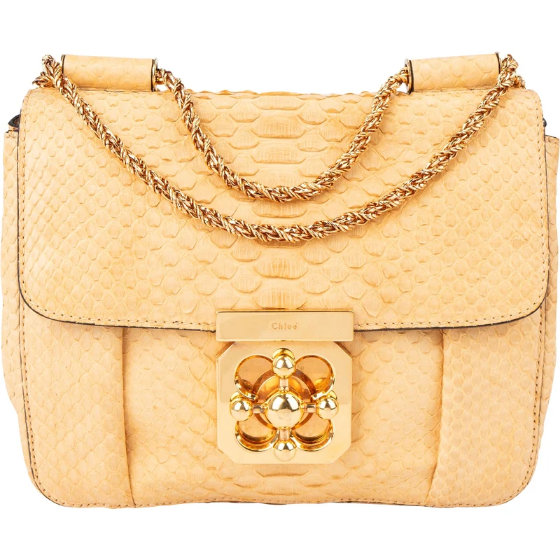 Chloé Python Elsie Shoulder Crossbody Bag