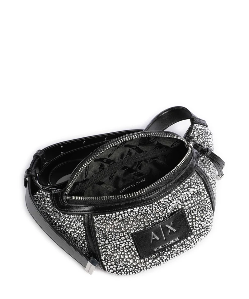 Armani Exchange Alice Umhängetasche black/crystal