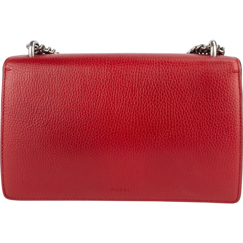Gucci Leather Dionysus Crystal Shoulder Bag