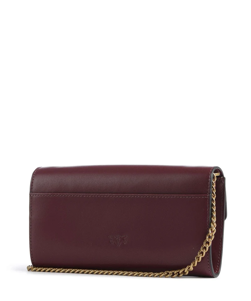Pinko Love One Geldbörse ribes intenso/antique gold