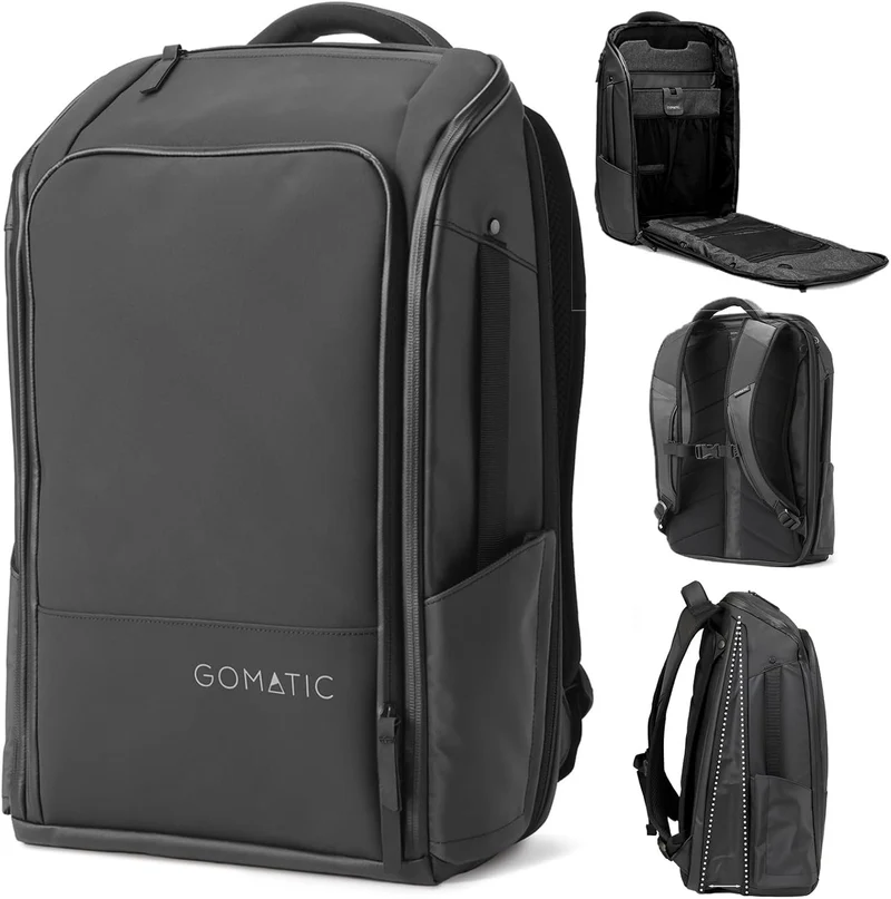 Gomatic BACKPACK 20L, black Schwarz