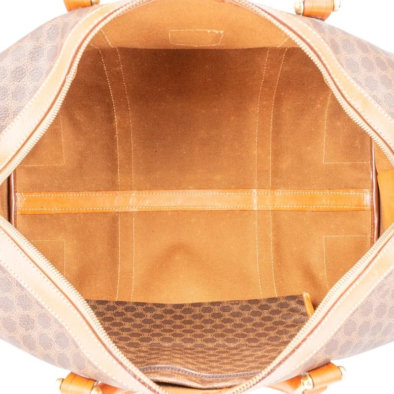 Celine Monogram Macadam Canvas Boston 40 Travel Bag