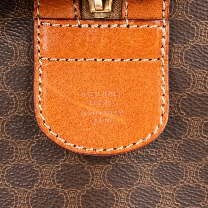 Celine Monogram Macadam Canvas Boston 40 Travel Bag