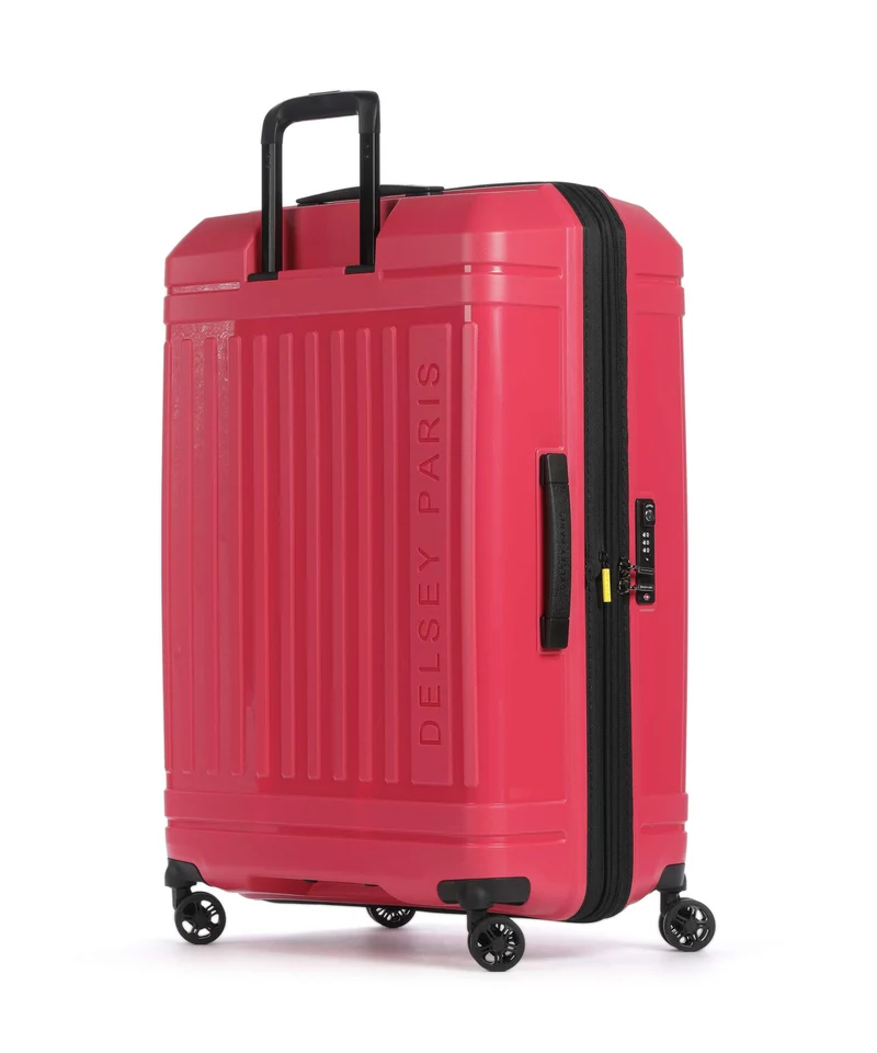 Delsey Paris Lutece Se 4-Rollen Trolley magenta