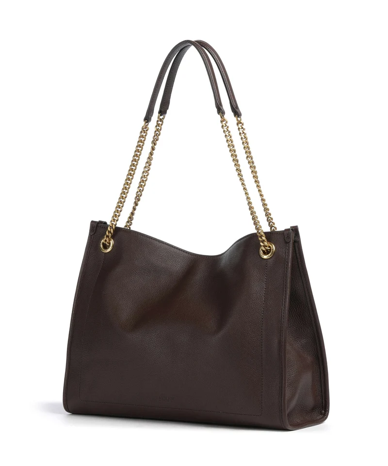 Lauren Ralph Lauren Bradley Large Shopper chestnut brown
