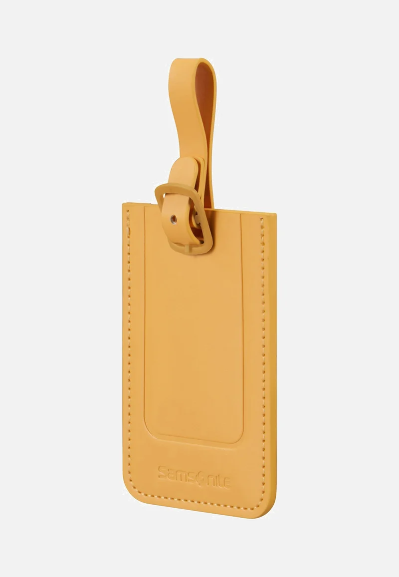 Rectangle Luggage Tag Pack Of 2 Yellow - Gepäckanhänger