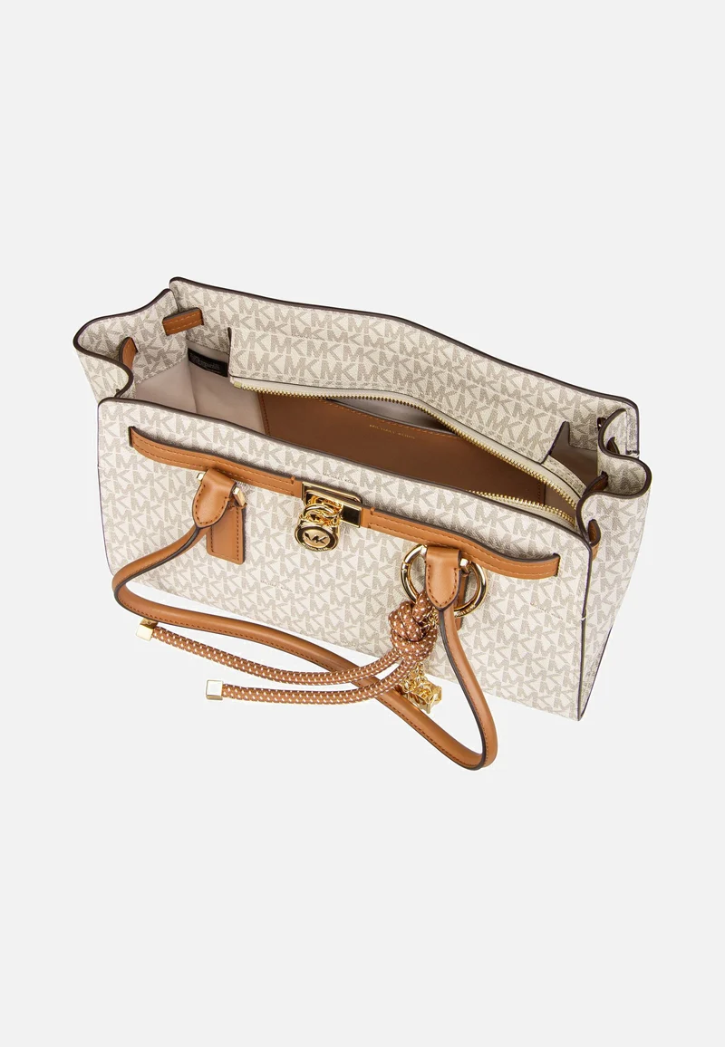 Hamilton SM EW Shoulder Tote MK SIG Vanilla/Acorn - Schultertasche