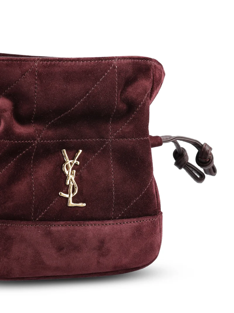 SAINT LAURENT Borsa In Pelle Scamosciata