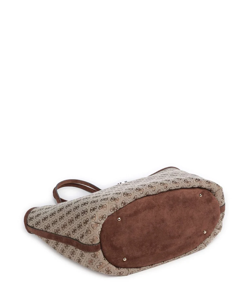 Guess Samantha Girlfriend Shopper latte logo/brown