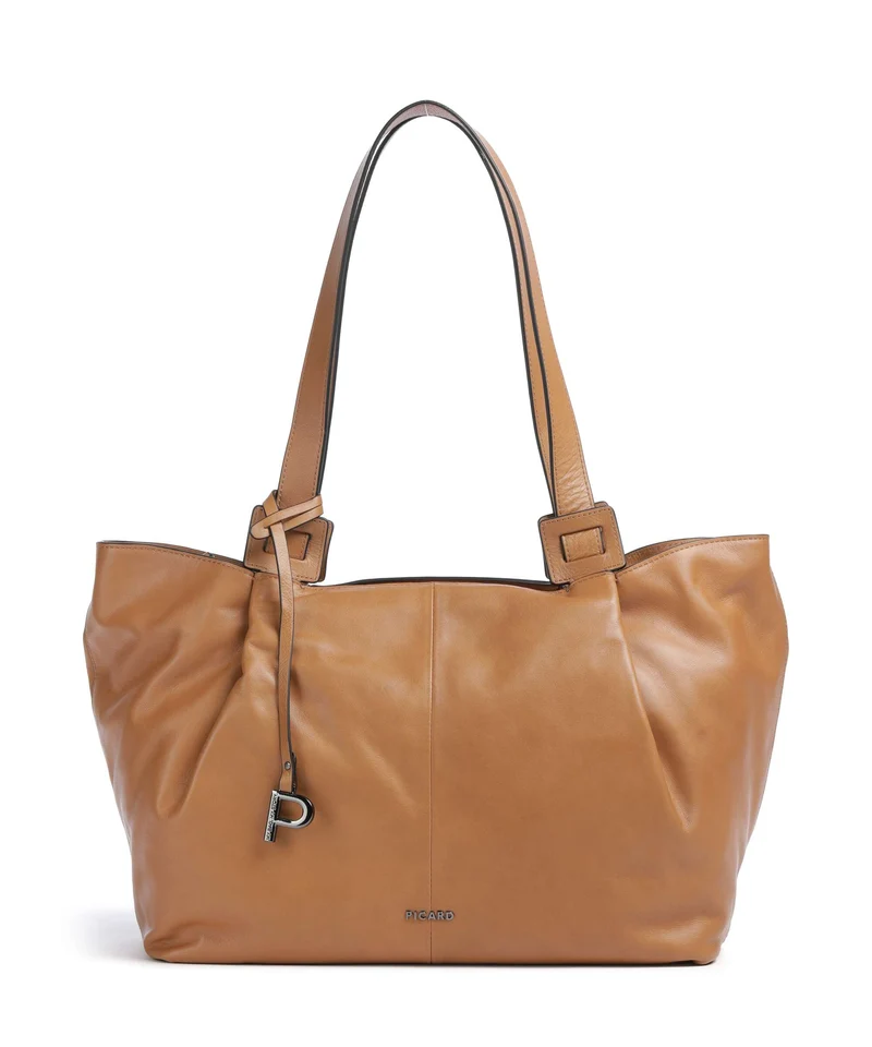Picard Fold In Shopper cognac