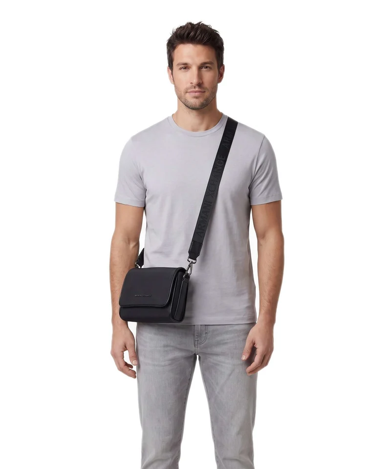 Armani Exchange Up For Party Umhängetasche black