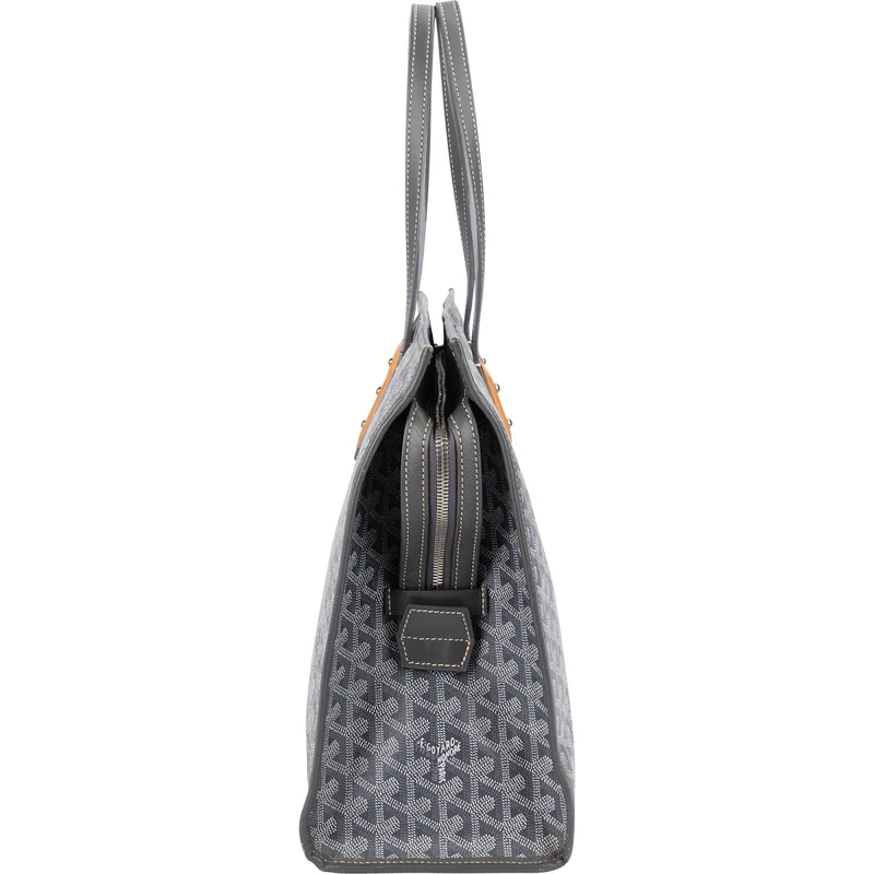 Goyard Monogram Goyardine Marquises Tote Shoulder Bag