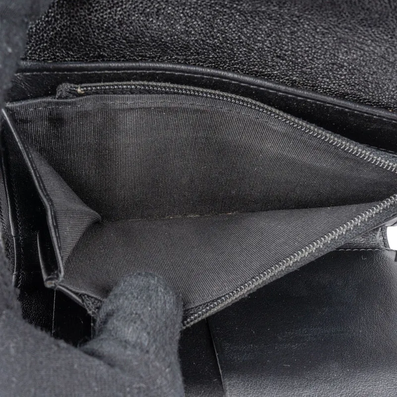 Chanel Quilted Caviar Leather Small Boy Wallet