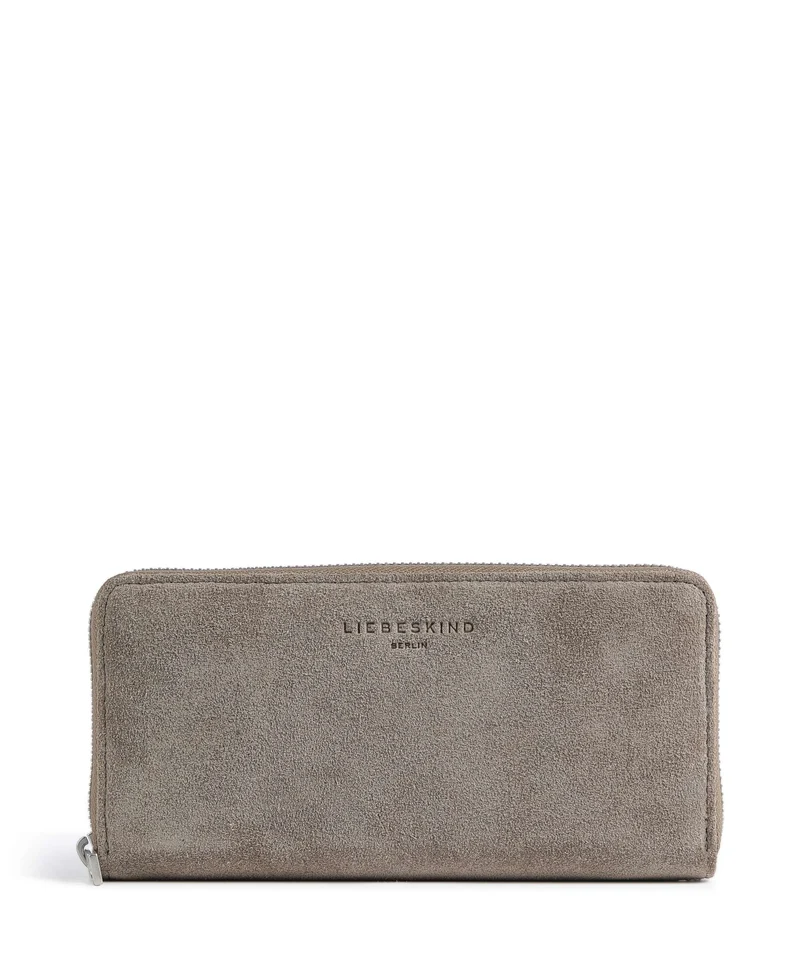 Liebeskind Sally Ines Suede L Geldbörse neutral grey