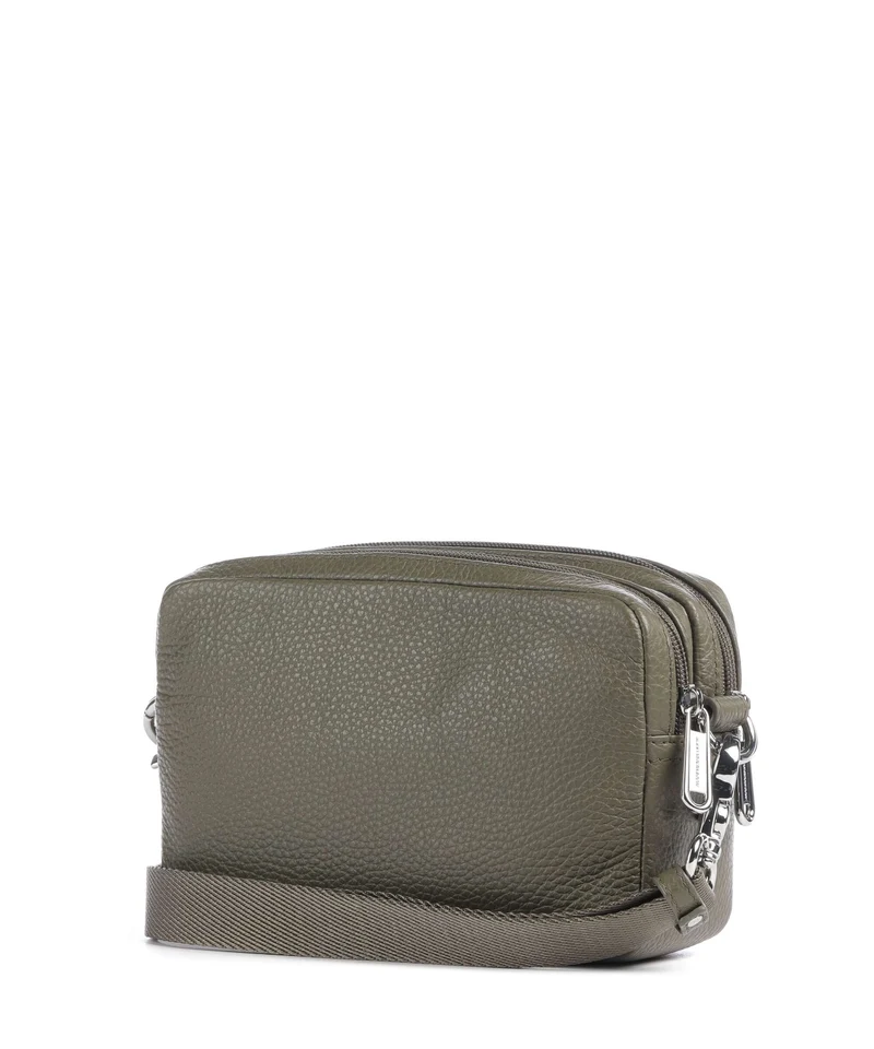 Mandarina Duck Mellow Leather Umhängetasche winter olive