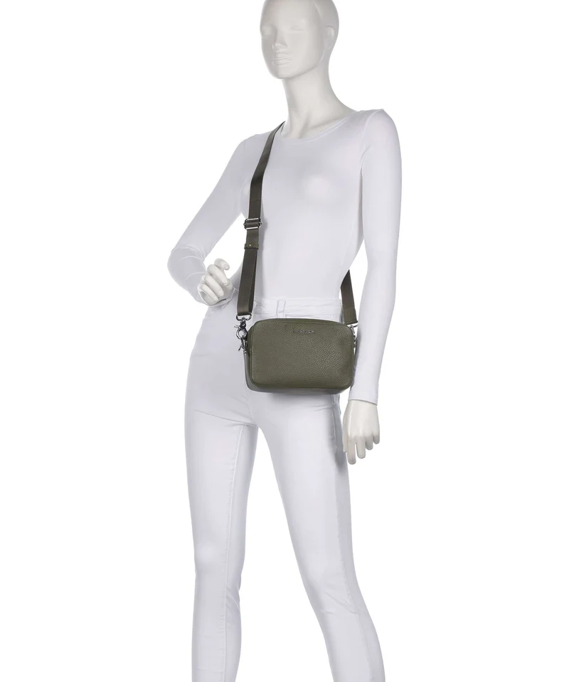 Mandarina Duck Mellow Leather Umhängetasche winter olive