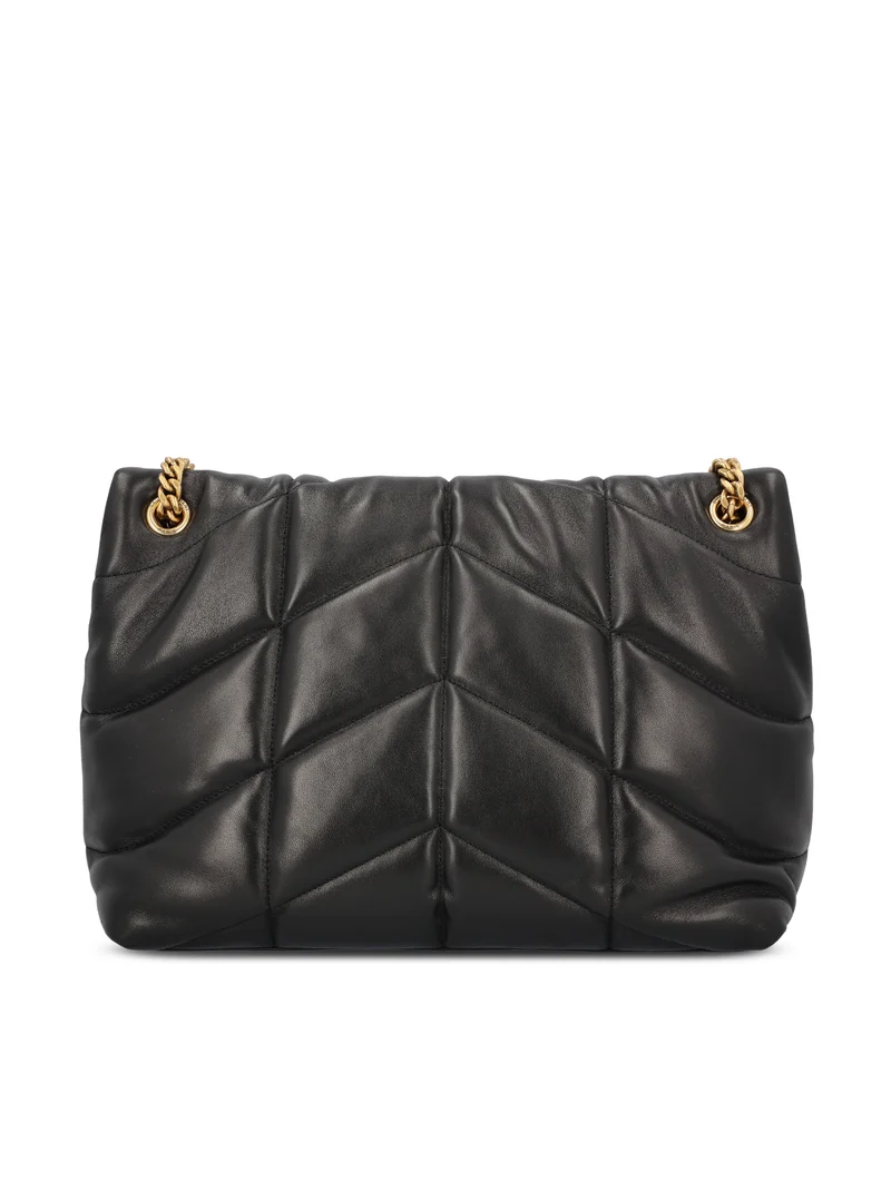 SAINT LAURENT Borsa Puffer Media