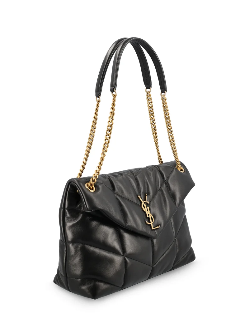 SAINT LAURENT Borsa Puffer Media