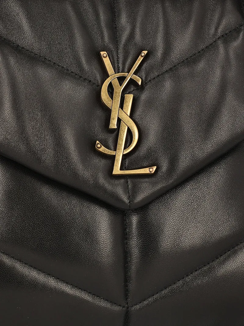 SAINT LAURENT Borsa Puffer Media