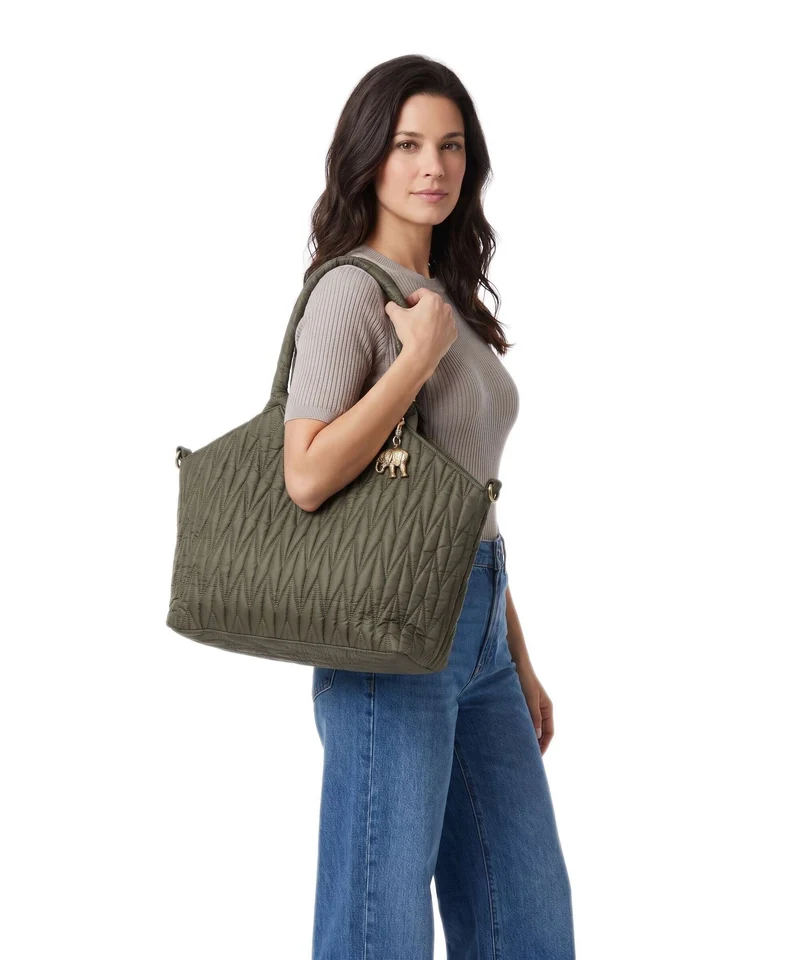 Anokhi Shopper olive