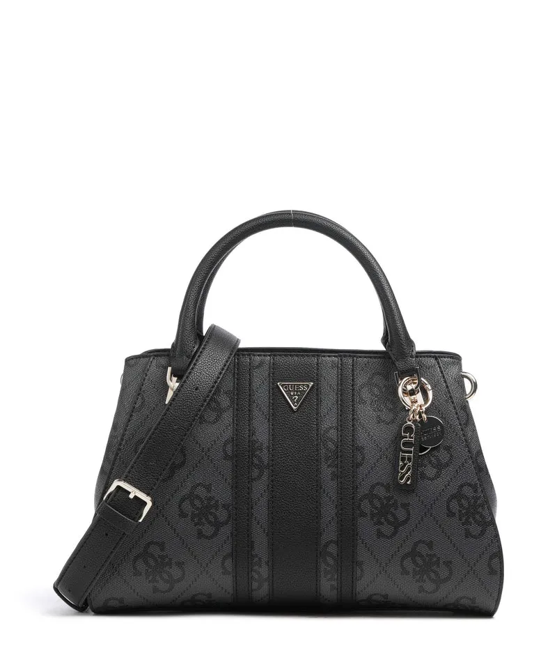 Guess Noelle II Luxury Handtasche coal logo