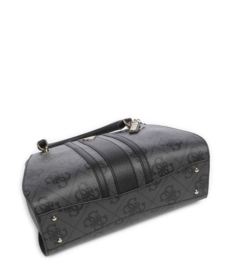 Guess Noelle II Luxury Handtasche coal logo