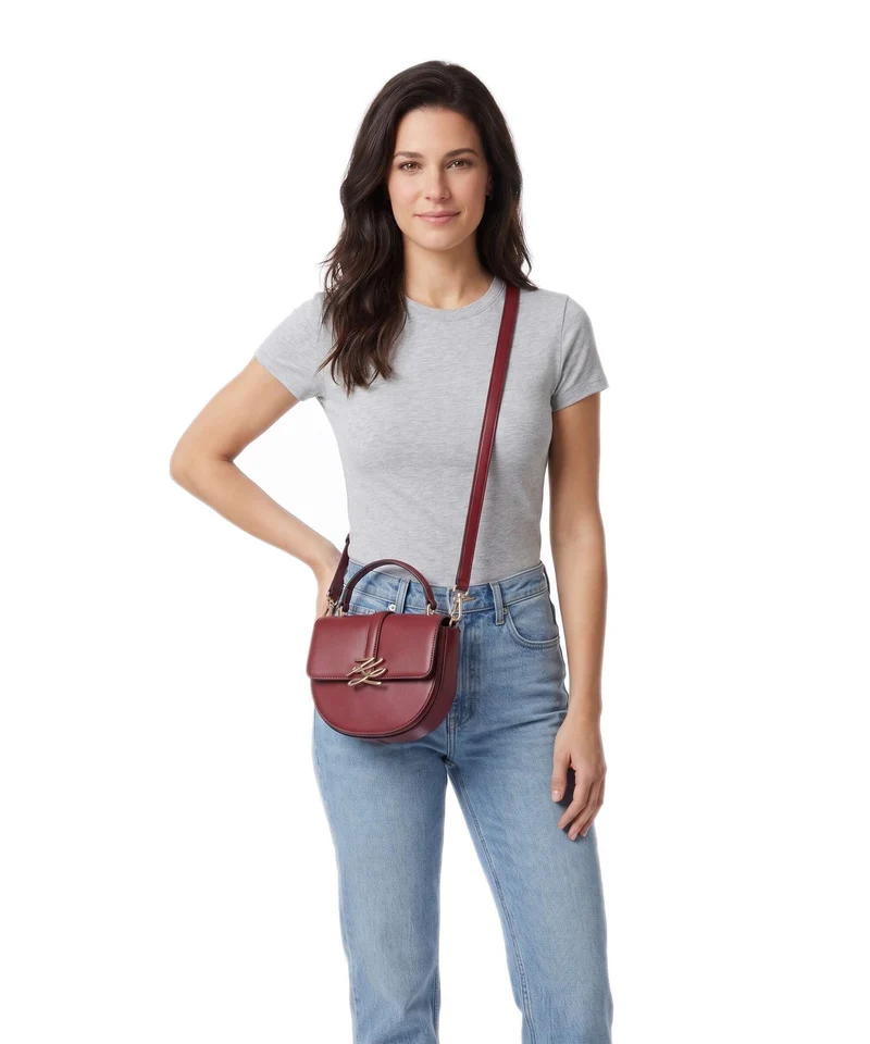 Karl Lagerfeld K/Autograph Umhängetasche dark cherry
