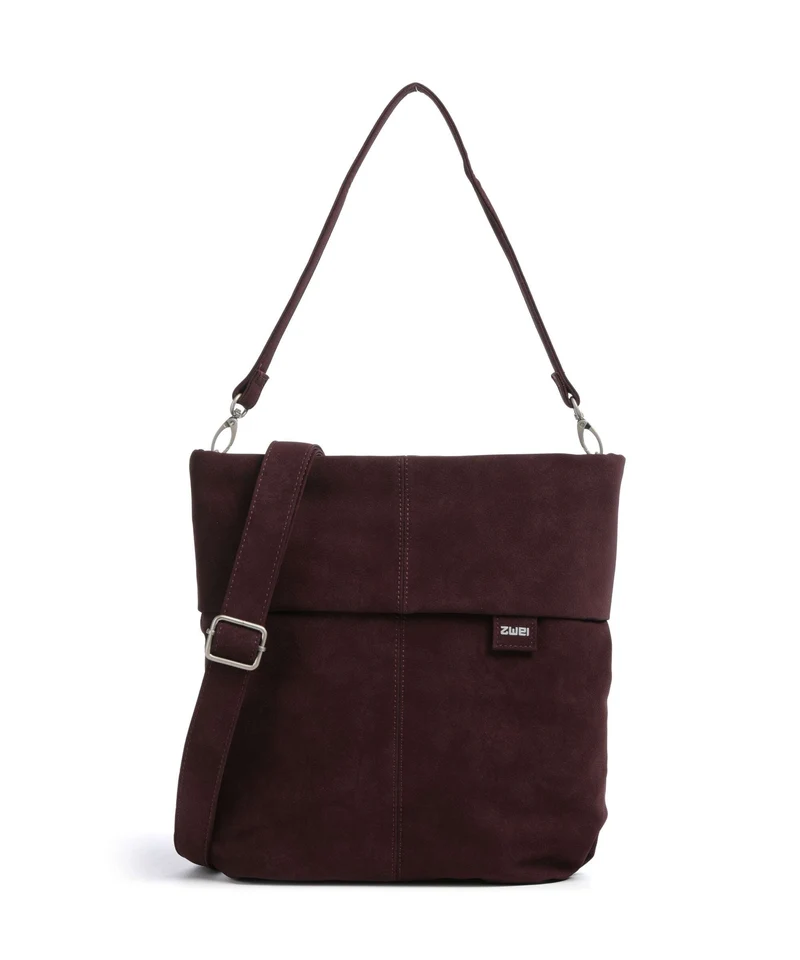 Zwei Mademoiselle.M M12 Beuteltasche nubuk/bordeaux
