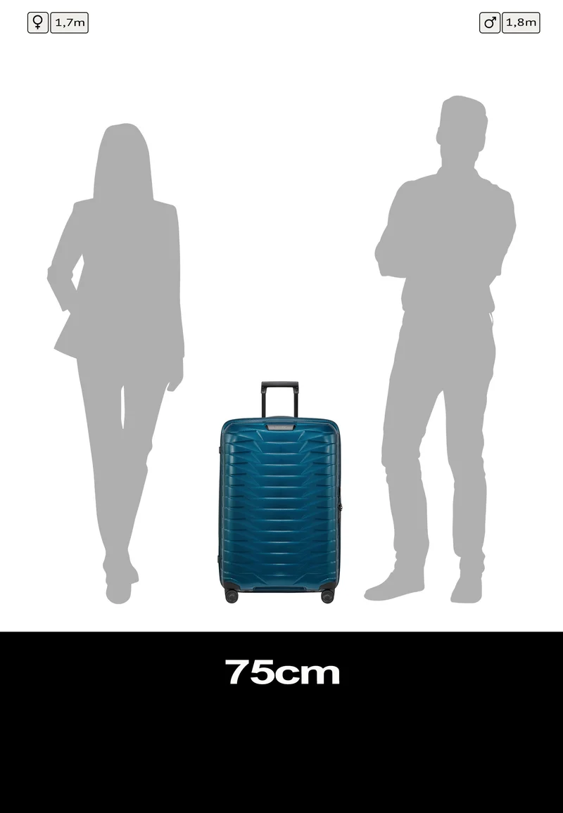 Proxis Spinner 75/28 Petrol Blue - Koffer