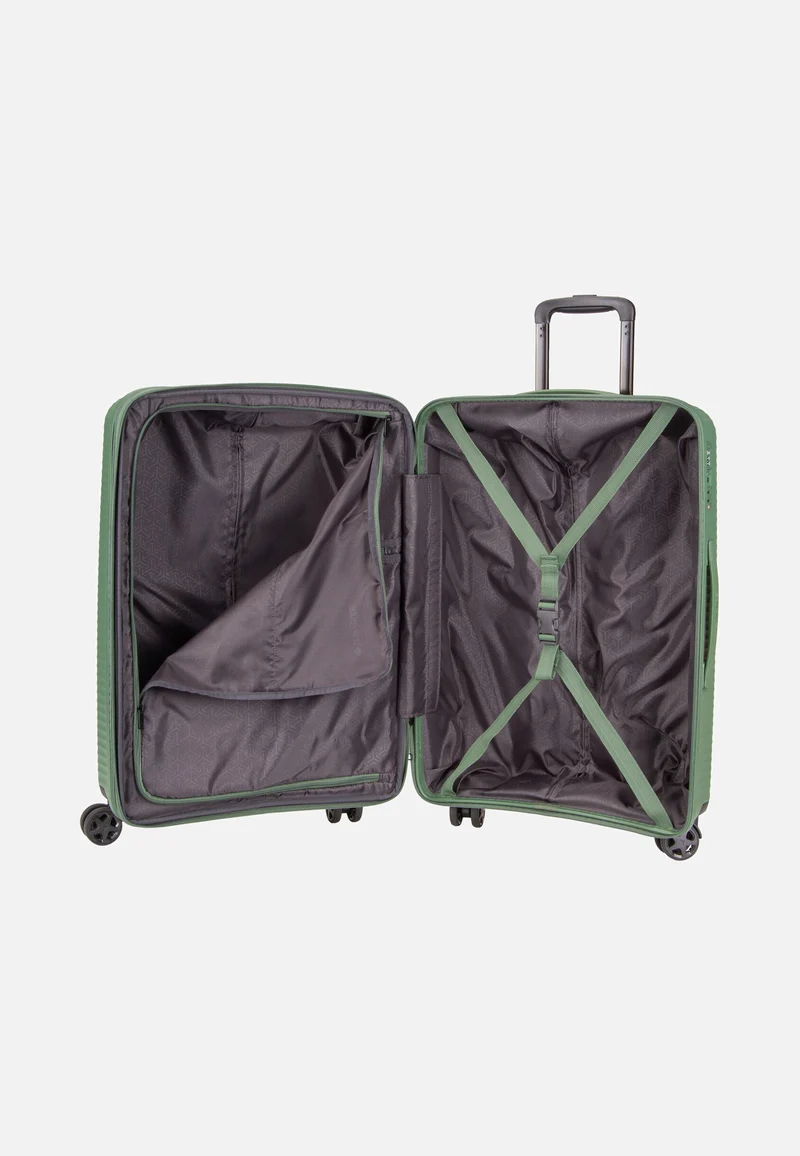 Air Stripe Trolley 4w M exp. Green - Koffer