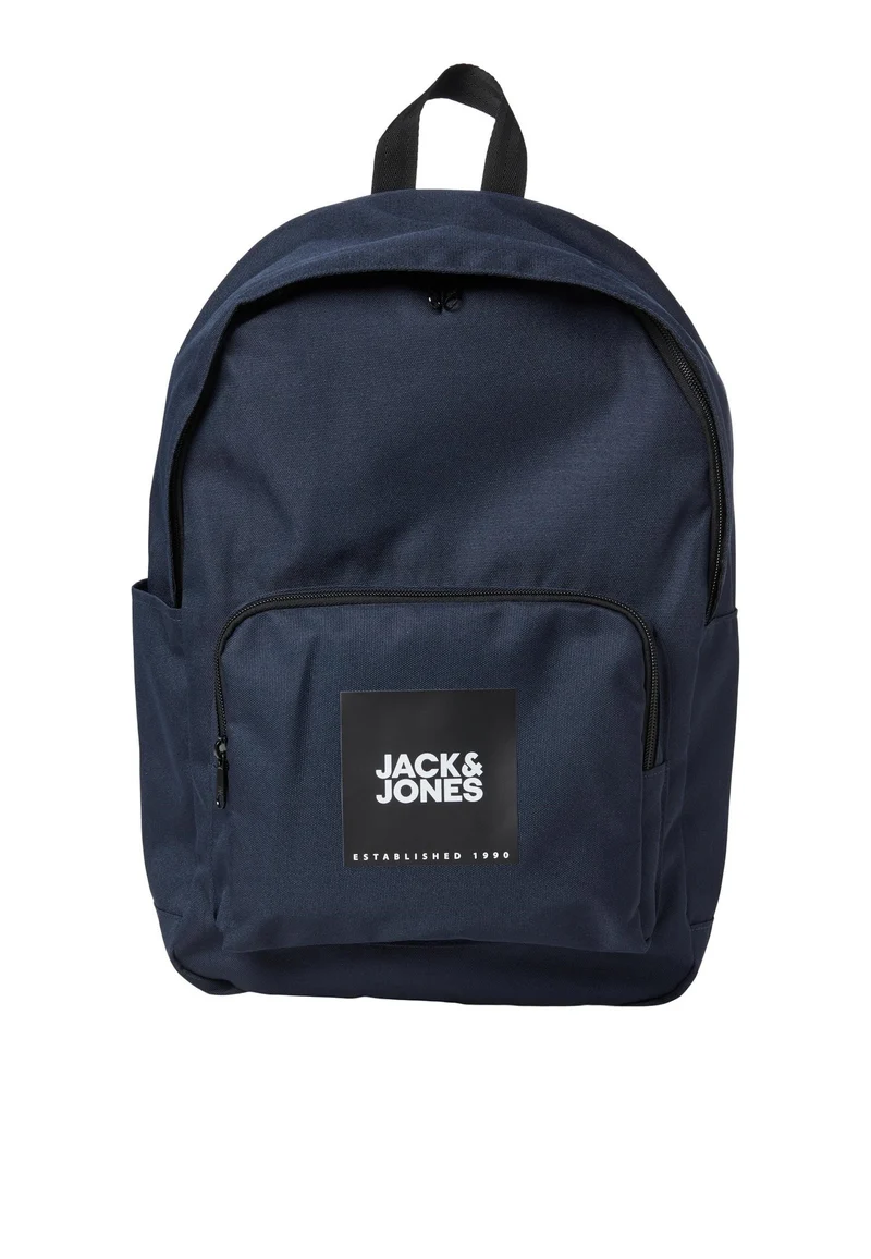 Jack & Jones Back to School Backpack mit Haupt, Front- und Seitenfach