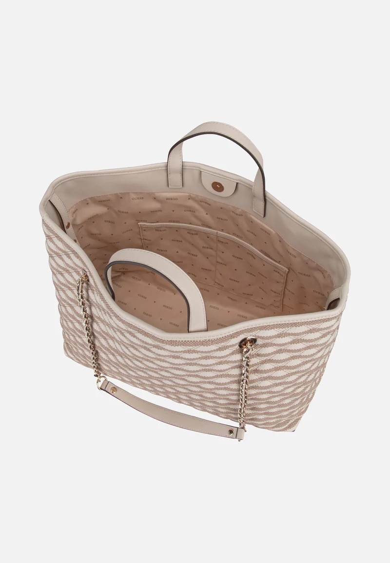 Giully II Large 2 In 1 Tote Taupe Multi - Shopper
